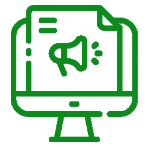 icon depicting your business attracting attention online with Carson Digital marketing's managed ad services