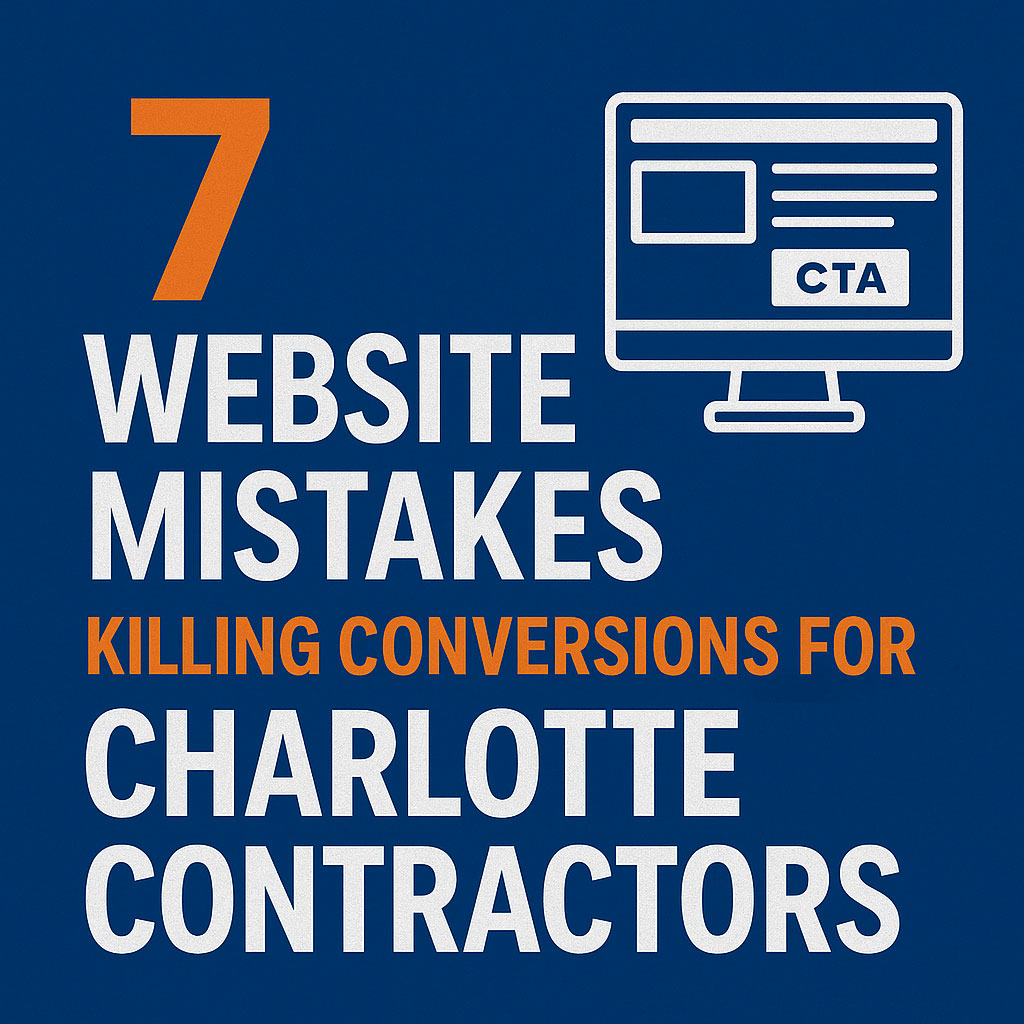 Carson digital marketing advises Charlotte contractors not to make these web design mistakes