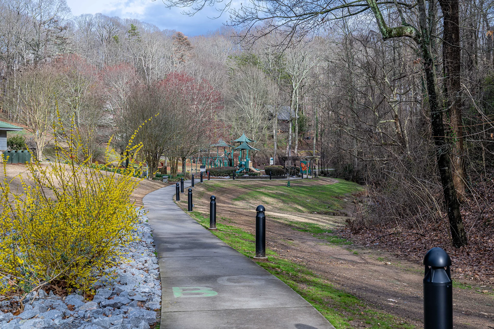 web design agency displaying image of wilshire trails park in gainesville ga